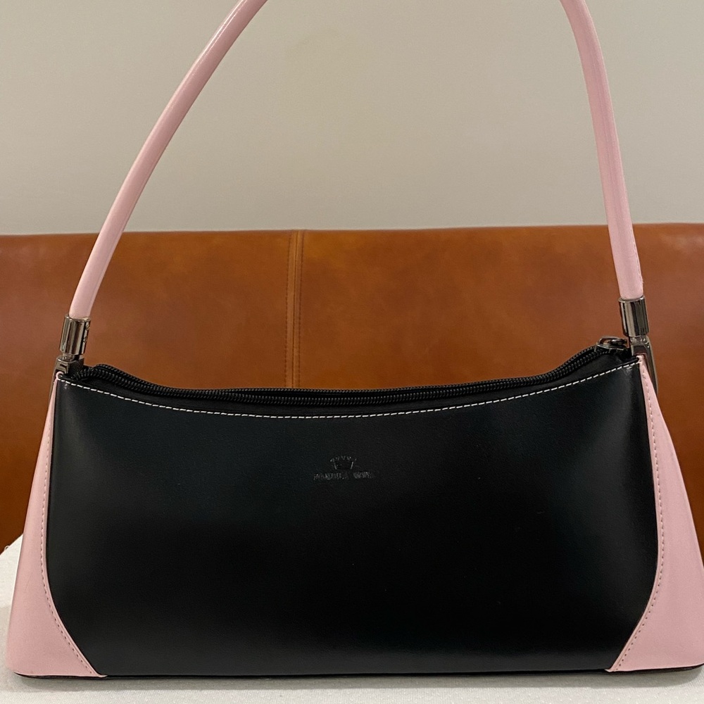 Daniela Moda Verapelle Shoulder Baguette Bag
